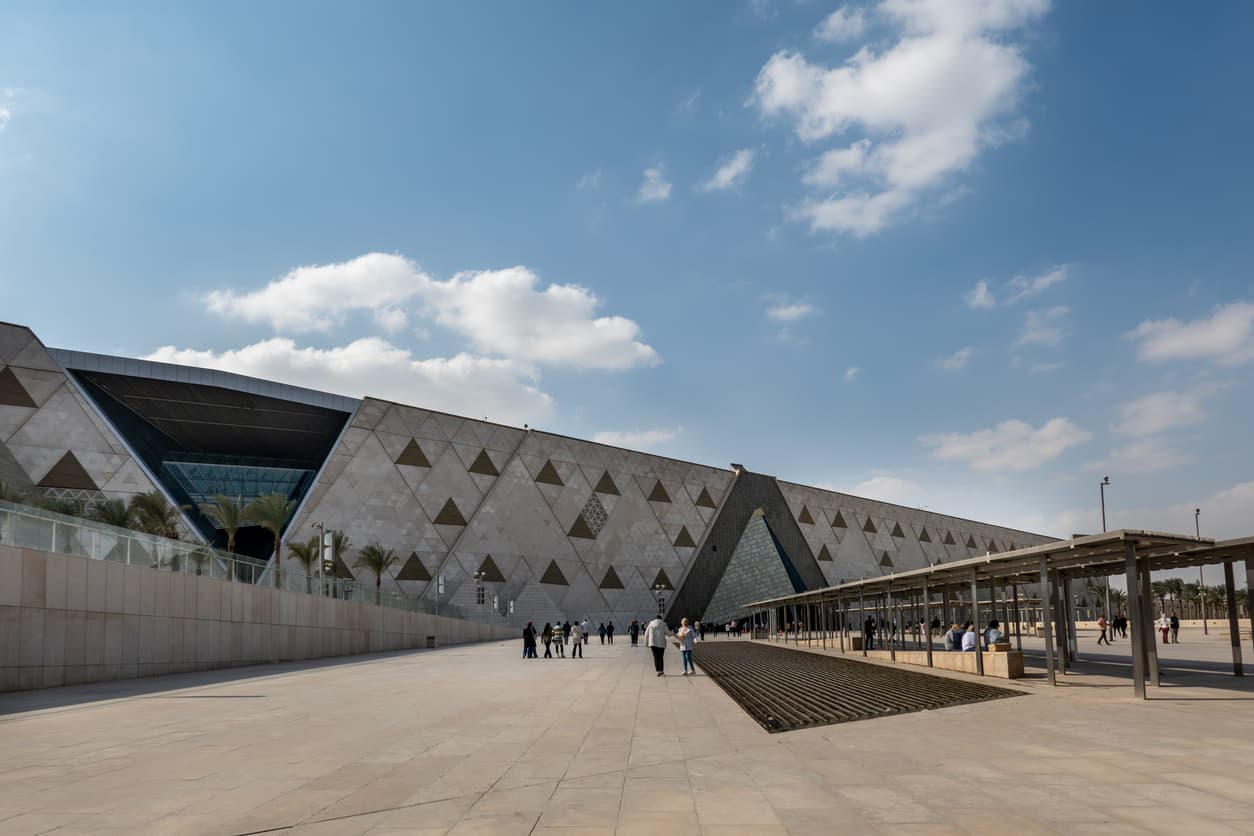 Architectural features of the Grand Egyptian Museum Architectural features of the Grand Egyptian Museum